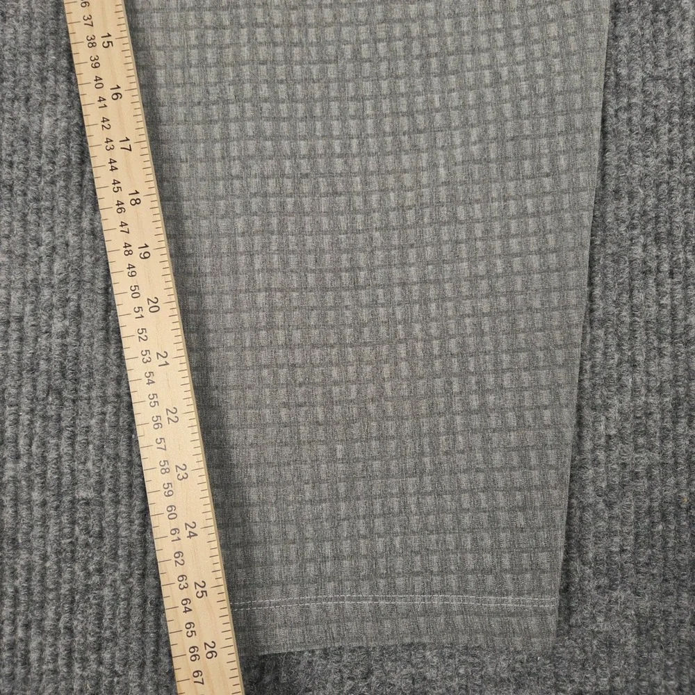 The North Face Tekware Grid Fleece Pants Mens‎ XL Grey Textured Hiking Trousers